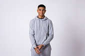 Student Wearing a Tracksuit