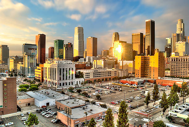 istock Late Afternoon Sun in Downtown L.A. 173355237