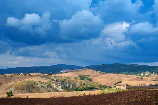 istock Rural landscape in Val d Orcia, Tuscany, at summer 1733592846