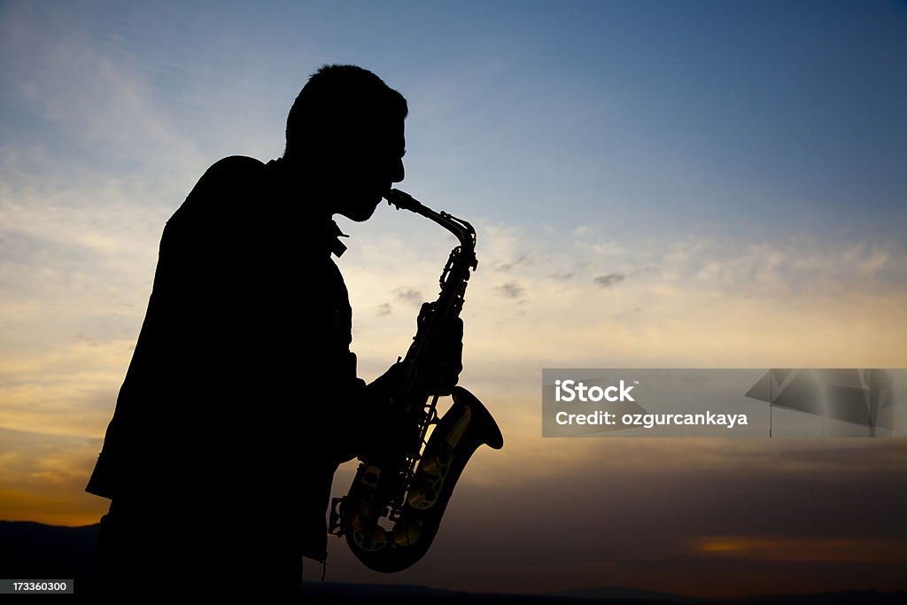 Saxophone Player saxophone player Saxophonist Stock Photo