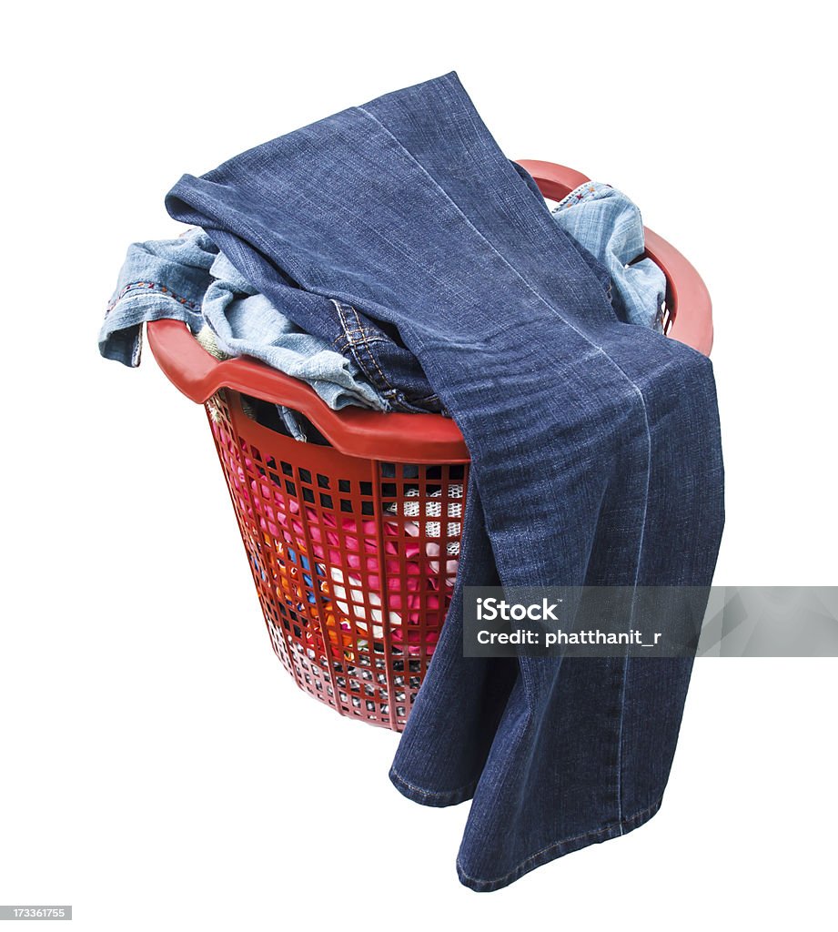 I vestiti non lavati - Foto stock royalty-free di Abbigliamento
