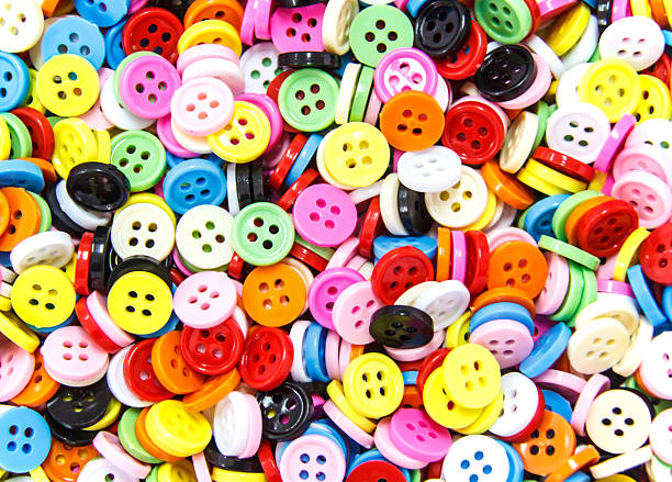 istock Colorful buttons,  Clasper close up 173361884