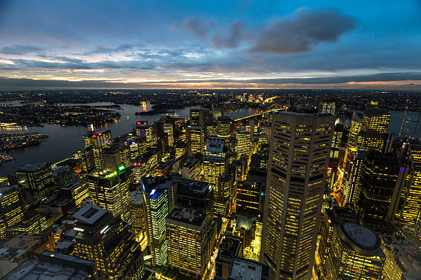 istock Night shot of Sydney, Australia 173362001