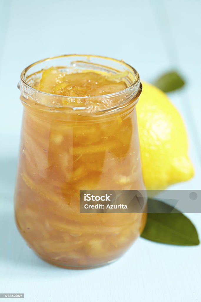 Lemon homemade jam Breakfast Stock Photo