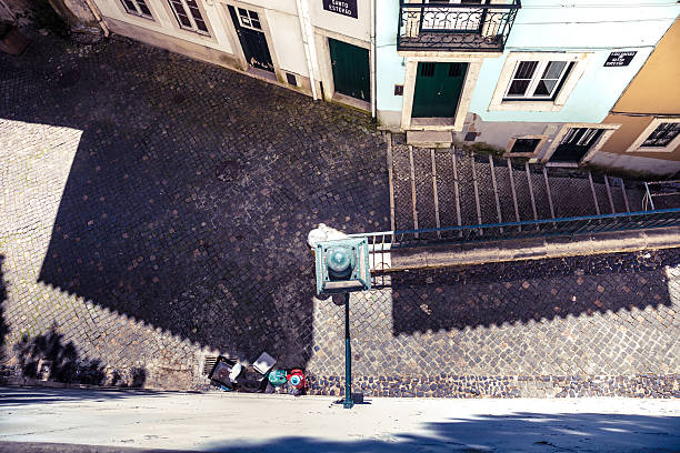 istock Typical alley Alfama district in Lisbon 173362093