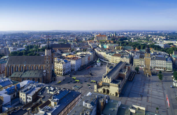 istock Krakow, Poland. Old city with main monuments 1733625297