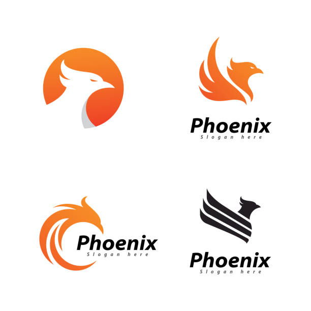 Editable Simple Phoenix 350+ Simple Phoenix Tattoo Designs Silhouette Stock Illustrations ...