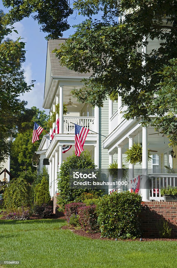 Patriotische Dekoration - Lizenzfrei Amerikanische Flagge Stock-Foto