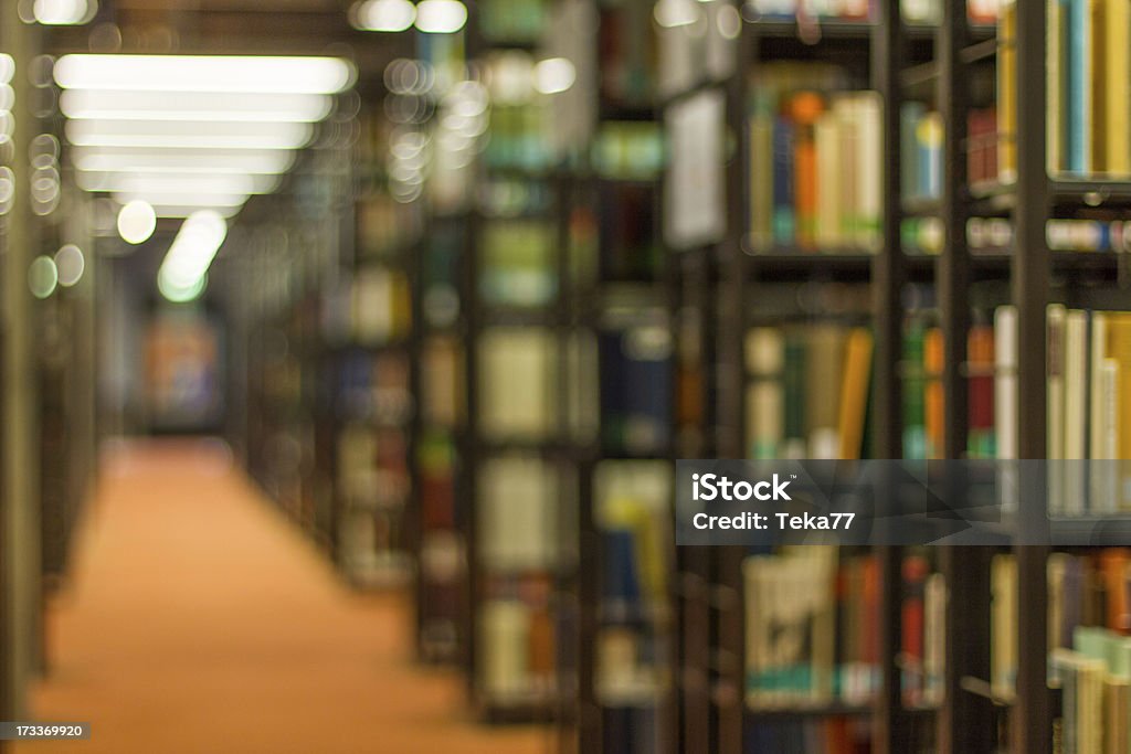 libary desfoque de fundo - Foto de stock de Aprender royalty-free