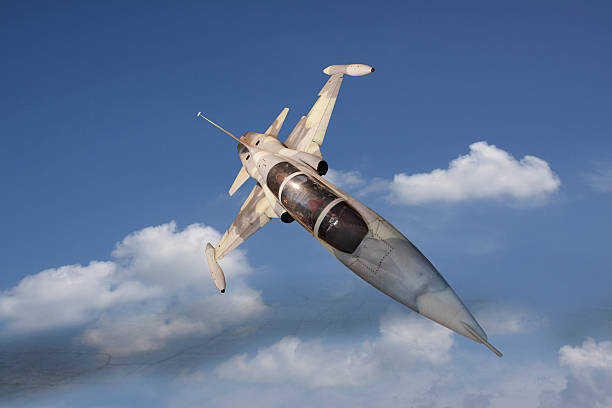 istock military jet plane flying over white cloud 173374291