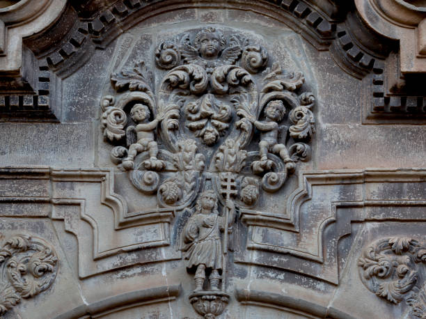 istock angels decorating the facade of the cathedral 1733779295
