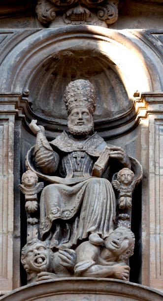 istock religious figure with crown sitting in his armchair 1733781338