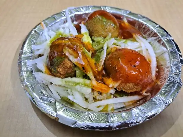 Photo of Delicious Indian street food Ram laddu