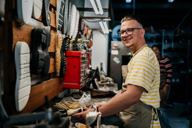 istock Our dream job, young cobblers 1733806473