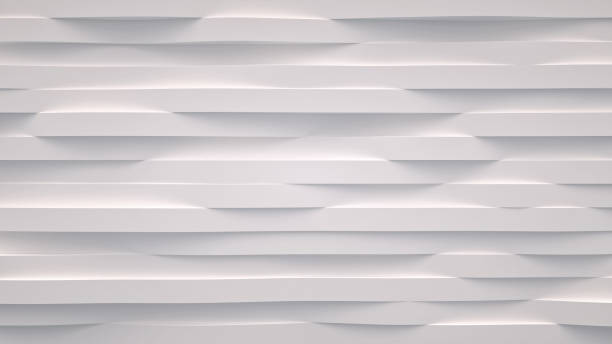 istock Stripes on the surface. Bright, milky wave abstract background. 1734081662