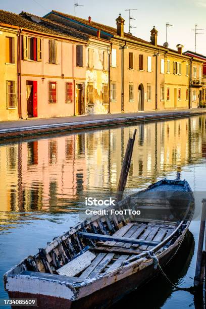 Famous Old Town Of Comacchio In Italy Stock Photo - Download Image Now - Ferrara, Museum, Ancient