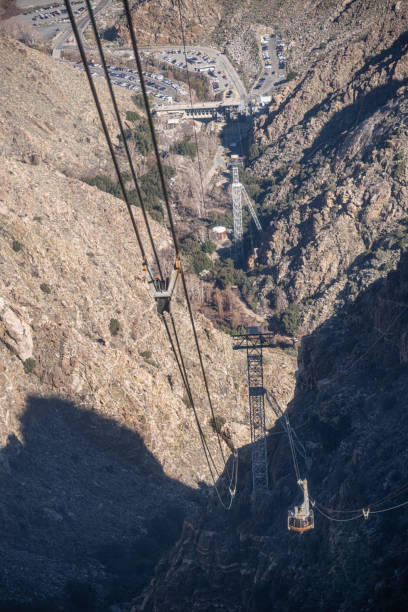 istock Snow topped mountain views from Palm Springs Tramway 1734121646