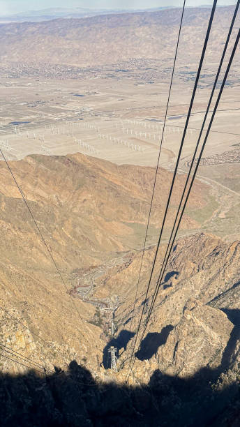 istock Snow topped mountain views from Palm Springs Tramway 1734129914