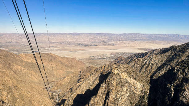 istock Snow topped mountain views from Palm Springs Tramway 1734129917