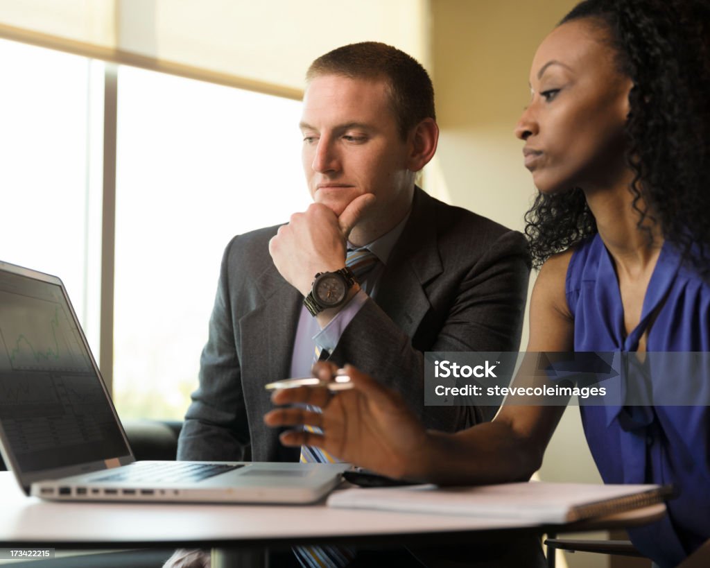 Pareja de negocios - Foto de stock de Africano-americano libre de derechos