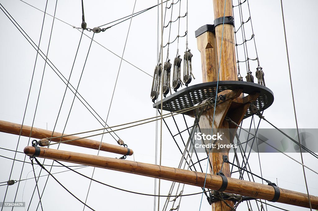 Vela navio - Foto de stock de Azul royalty-free