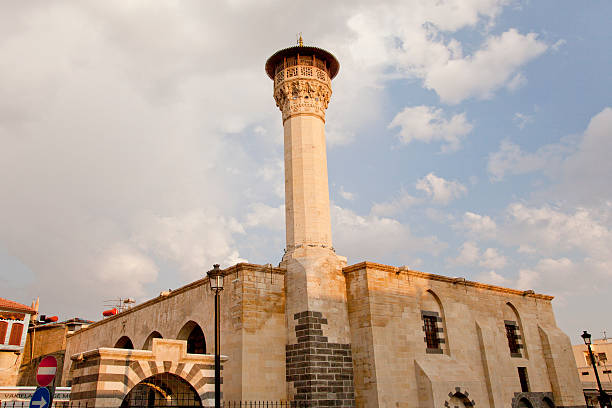 istock old historical boyaci mosque and minaret at antep turkey 173424539
