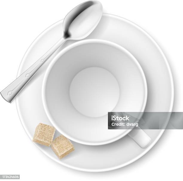 Tazza Di Zucchero - Immagini vettoriali stock e altre immagini di Ceramica - Ceramica, Illustrazione, Metallo