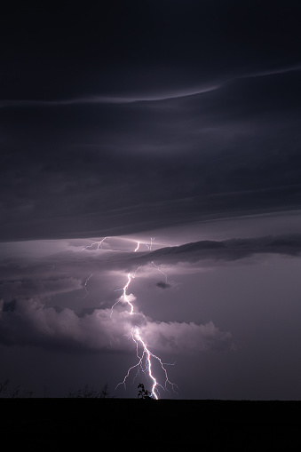 What is lightning? Is it electricity being discharged from a build up of static in the clouds, or is it a sign from above of someone trying to plug in their hair straightener, and they can only find power outlets on the ground? I guess we'll never know.