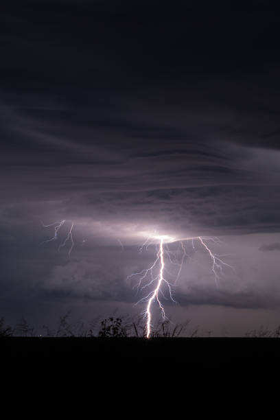 istock Nighttime Lightning, John Dahl Wildlife Management Area, Osage County, OK 1734253347