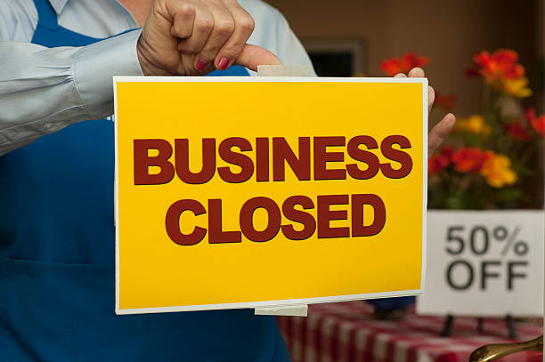 istock Business Closed Sign 173426454