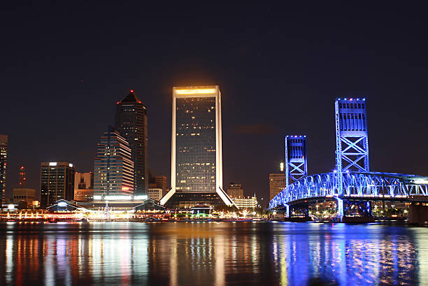 istock Jacksonville, Florida at Night 173426692