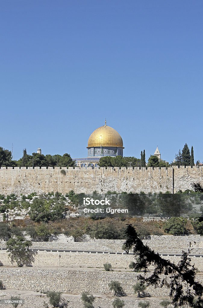 Cupola della Roccia a Gerusalemme - Foto stock royalty-free di Architettura