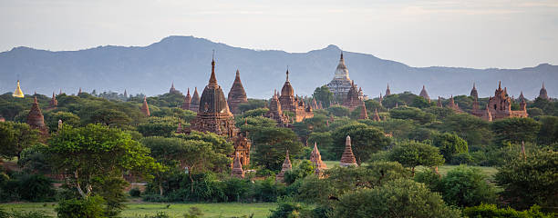 istock Stupas and Buddhist Temples in Bagan, Myanmar 173431154