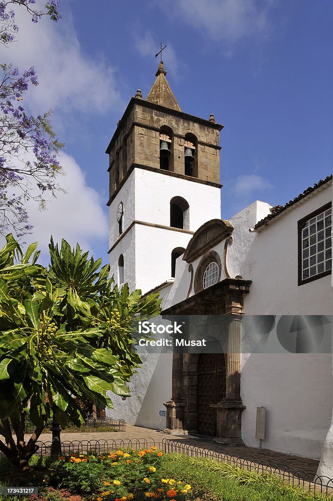 Igreja de Icod de los Vinos em Tenerife - Royalty-free Ao Ar Livre Foto de stock
