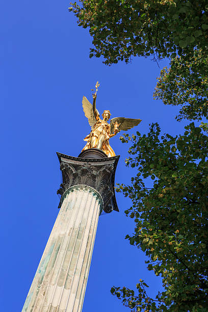 istock Angel of Peace column and statue in Munich, Germany 173431362