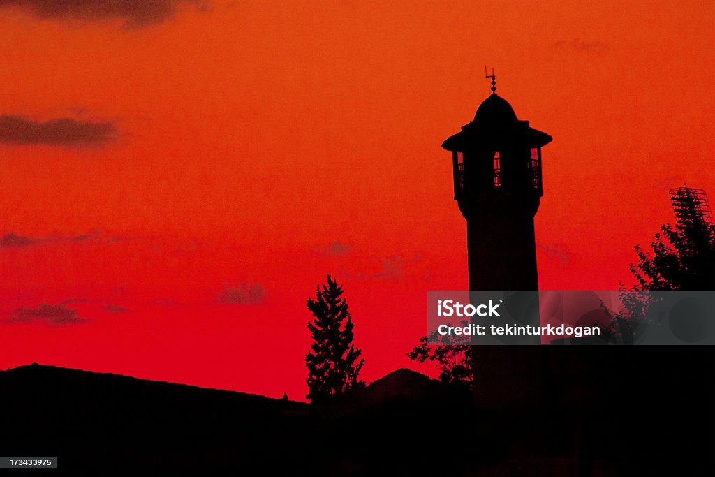 Antiga mesquita e histórico boyaci antep Minarete no Peru - Foto de stock de Arquitetura royalty-free