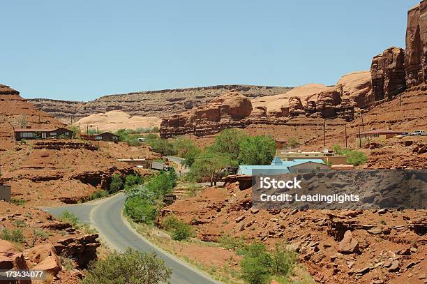 Rock Door Canyon Road Stock Photo - Download Image Now - Bush, Canyon, Church