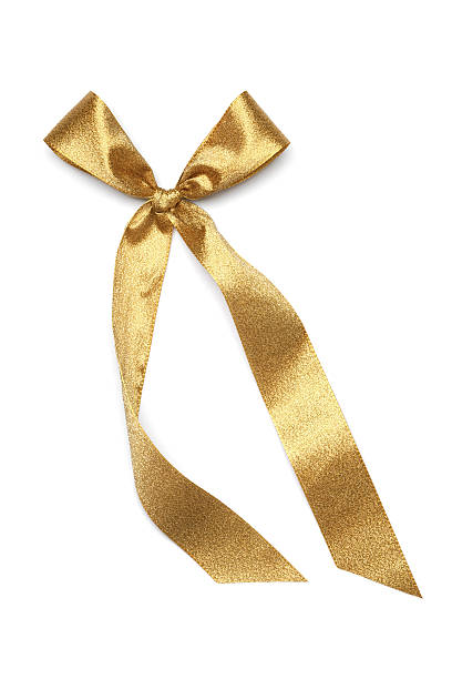 istock Golden Ribbon Tie 173436512