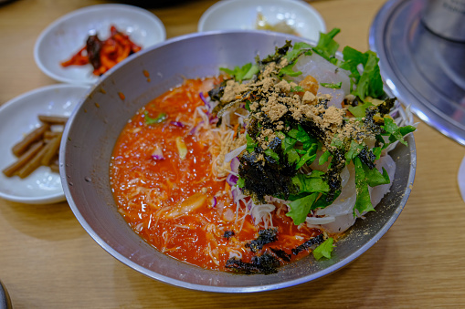 korean fish salad
