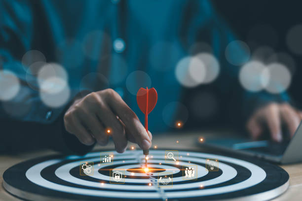 istock manager vision performance targets digital business growth. 1734432170