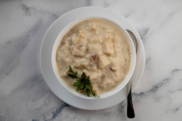 istock Cream soup with potato 1734433723