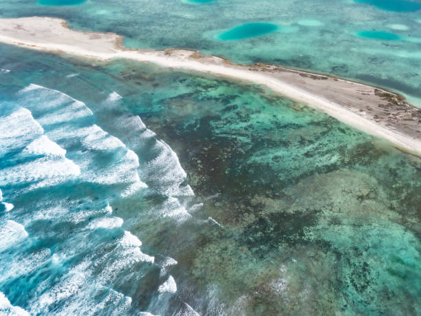 istock View of remote coastline from above 1734455283