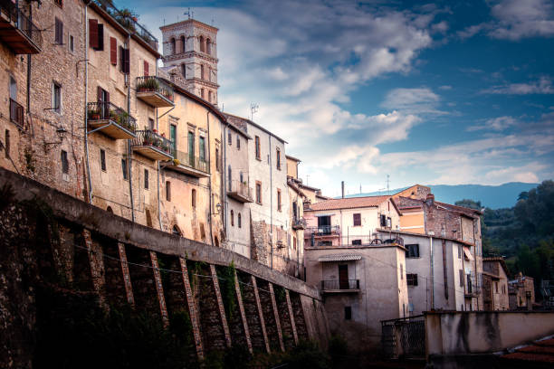 Tarano is an old Italian walled town not far from Rome.