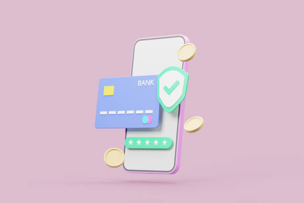 istock Account protection. Online Payments and banking secure 3d rendering. 1734583047