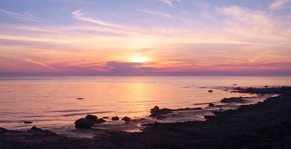 The shore of Lake Huron