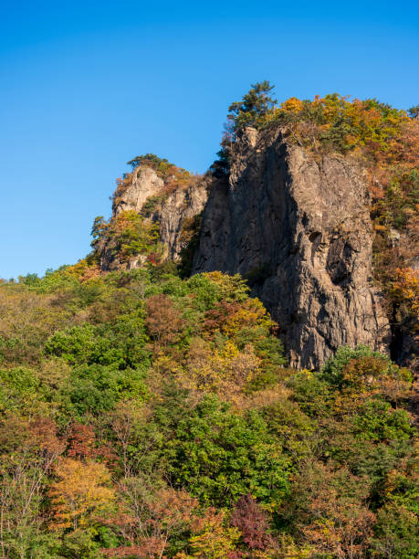 istock Mountain peaks in public park, Northeast China 1734688729