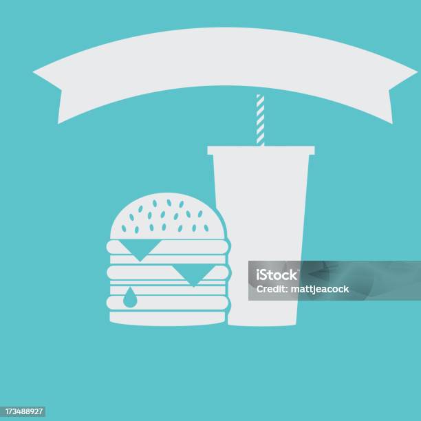 Bannière De Fast Food Vecteurs libres de droits et plus d'images vectorielles de Aliment - Aliment, Alimentation lourde, Aliments et boissons