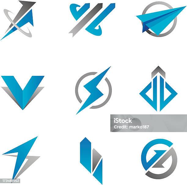 빠른 비즈니스 기호까지 로고에 대한 스톡 벡터 아트 및 기타 이미지 - 로고, 아이콘, 화살표