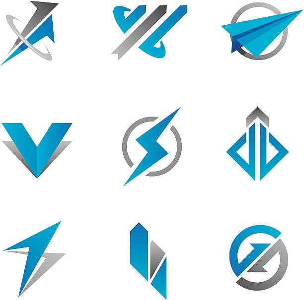 Fast business symbol This logo set is beautiful and simple to use fast boat stock illustrations