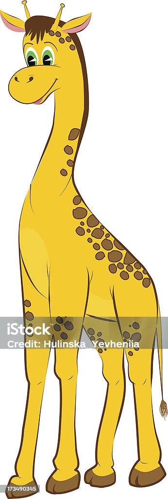 Żyrafa - Grafika wektorowa royalty-free (Clip Art)